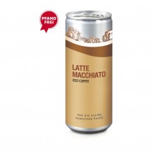 Promo Coffee  Latte Macchiato - Folien-Etikett, 250 ml